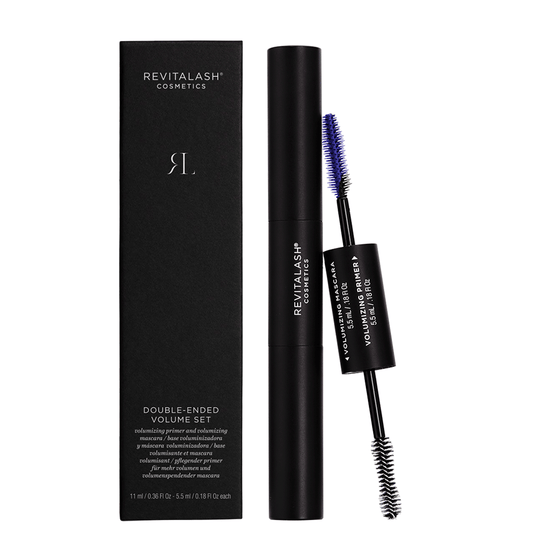 Revitalash Double-Ended Volume Set (Primer/Mascara) - Black