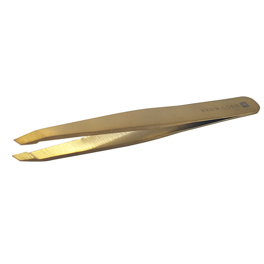 Brow Code Tweezers Slant Precision